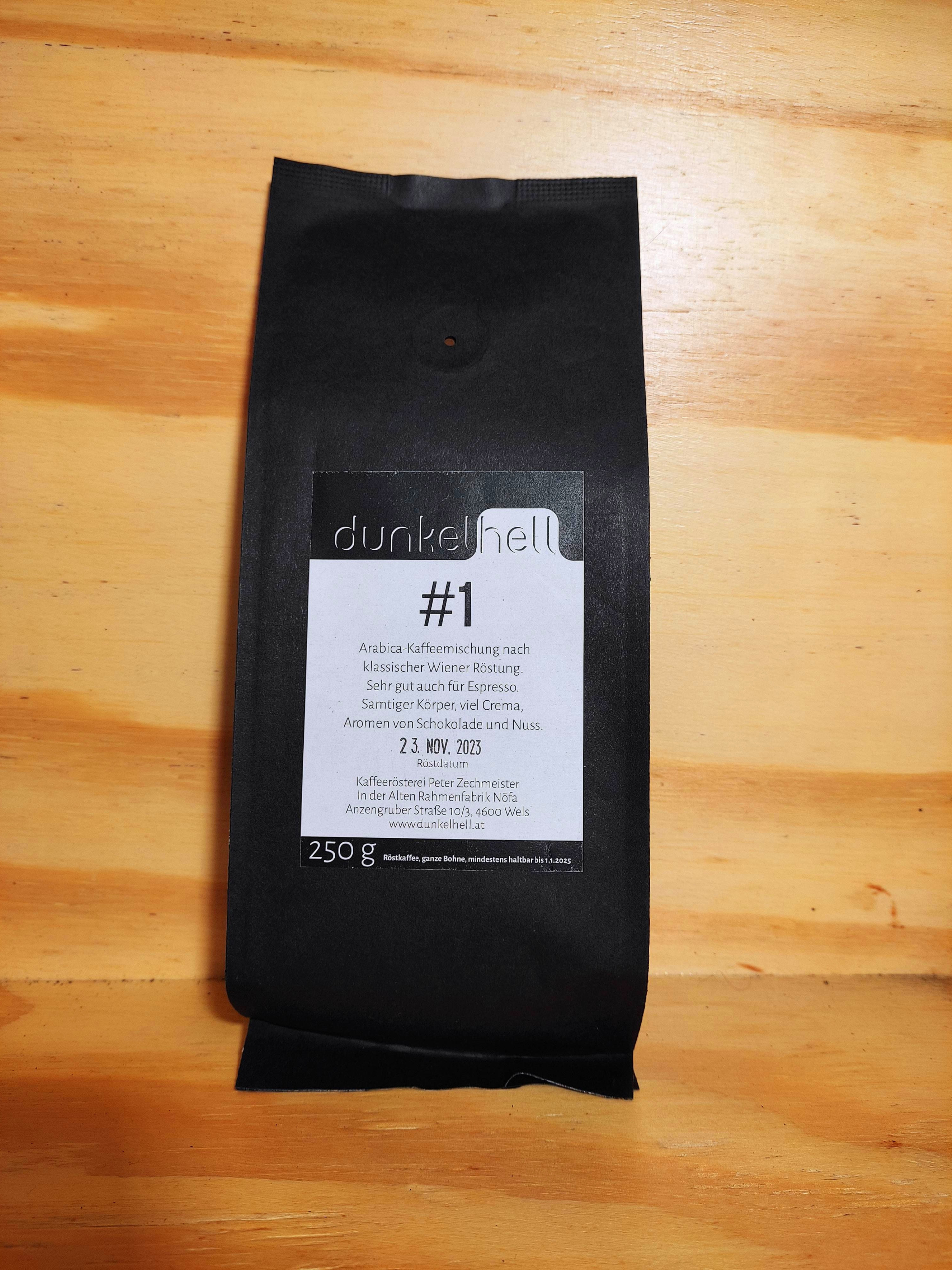 #1 Espresso from dunkelhell Kaffeerösterei