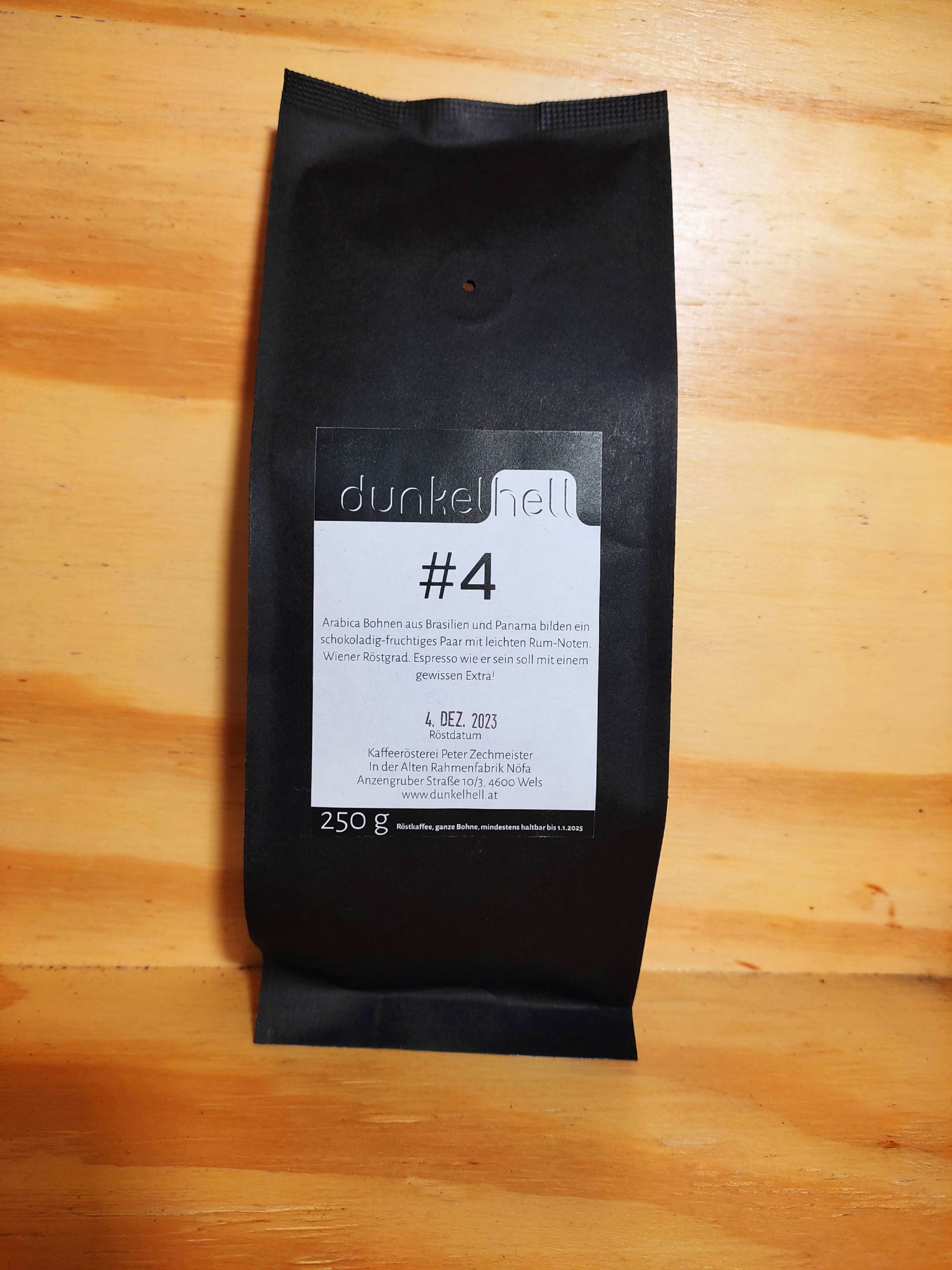 #4 Espresso Blend from dunkelhell Kaffeerösterei